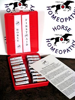 Horse Homeopathy First Aid Kit